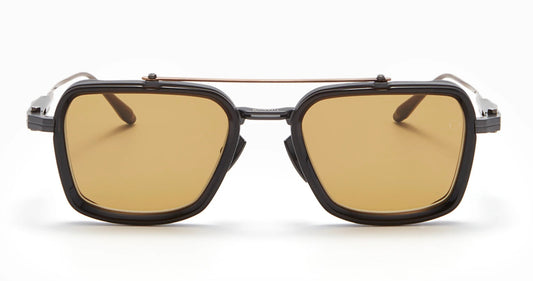 Akoni Solis 51mm Black Iron - Bronze - Black Crystal / Senape Lens Japan NEW