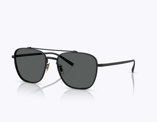 Oliver Peoples Avison 55mm Matte Black Titanium / Midnight Express Polarized OV 1349ST 5017 P2 Japan NEW