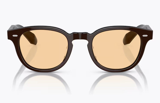 Oliver Peoples N.01 47mm OV 5528 Kuri Brown / Dusk Beach Demo 0nly Collection Japan NEW
