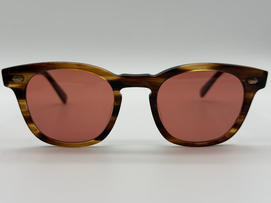 Mr. Leight Hanalei S 45mm Koa / Antique Gold w/ Azalea Lenses Japan NEW