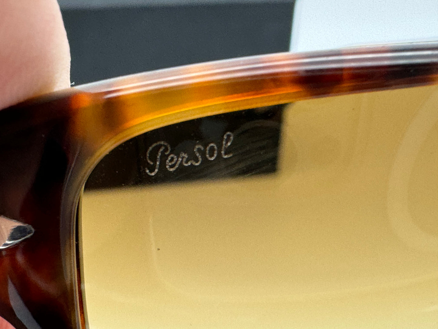Persol PO 2803 s Caffe Gradient Brown 58mm Italy Open Box