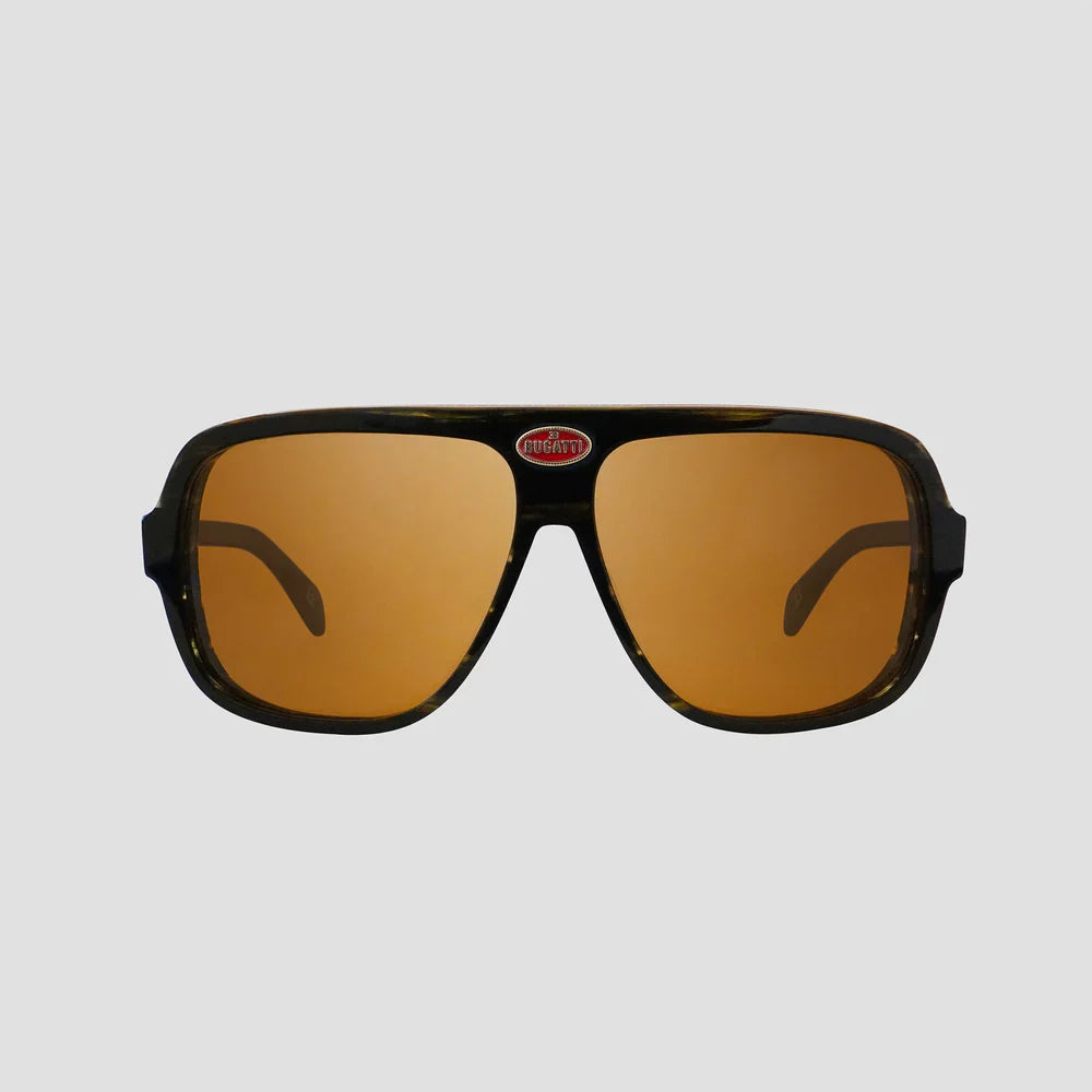 Bugatti Eyewear Model 06 60mm Dark Tortoise/ Brown Lens Japan NEW
