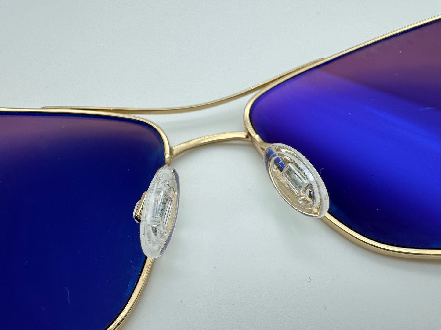 Oliver Peoples Sanford 57mm OV 1130 5132 / R9 VFX polarized Gold Brown Polarized Japan Preowned