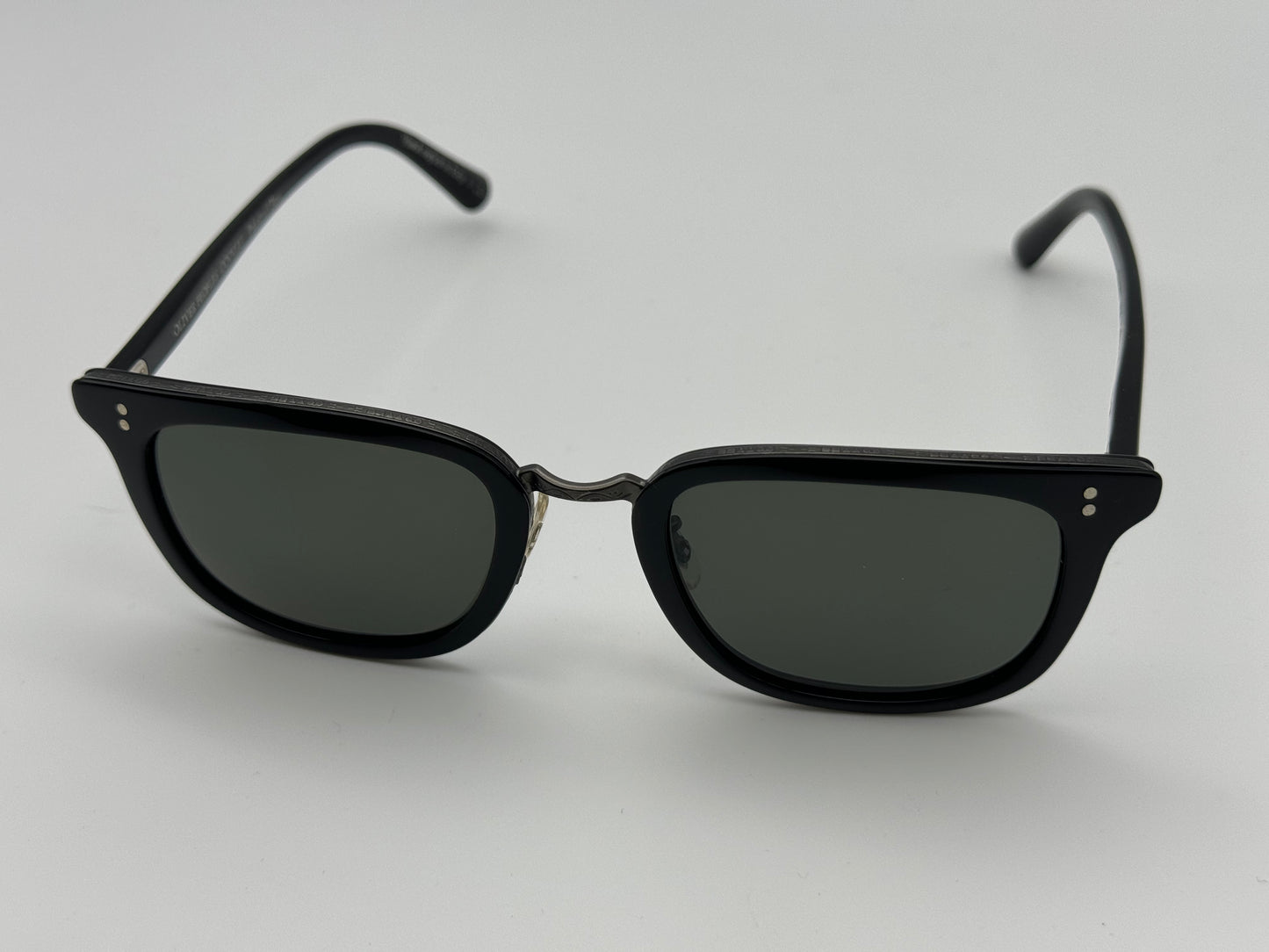 Oliver Peoples Kettner 52mm Black G 15 Polarized lens OV 5339 s 1005P1 Preowned