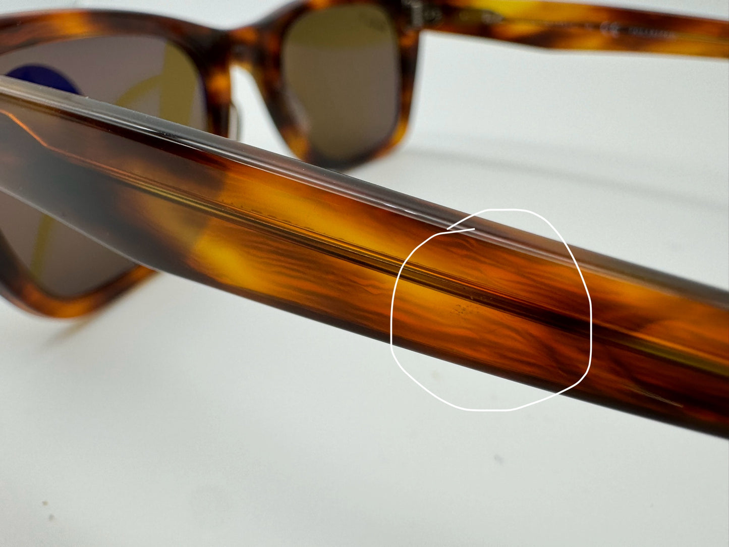 Ray Ban Caribbean 52mm 954/57 Polarized B15 Open Box