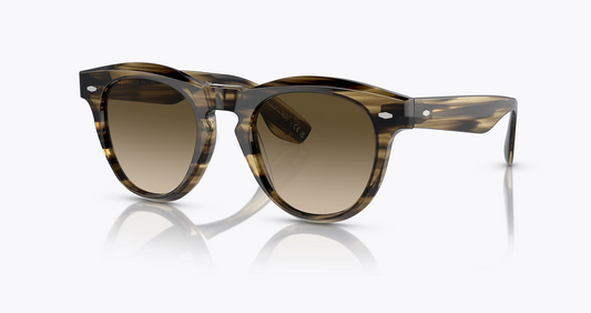 Oliver Peoples Nino 50mm OV 5473SU 171985 Olive Smoke/chrome Olive photochromic Sunglasses