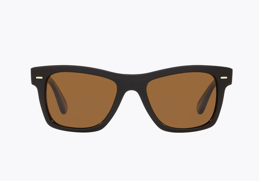 Oliver Peoples Re/Done Oliver Sun OV 5393 SU 51mm Black True Brown Glass Lens Limited Edition Preowned