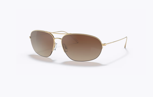 Oliver Peoples Kondor 64mm Gold / Dark Brown Gradient OV1304ST 5292Q1 Japan NEW