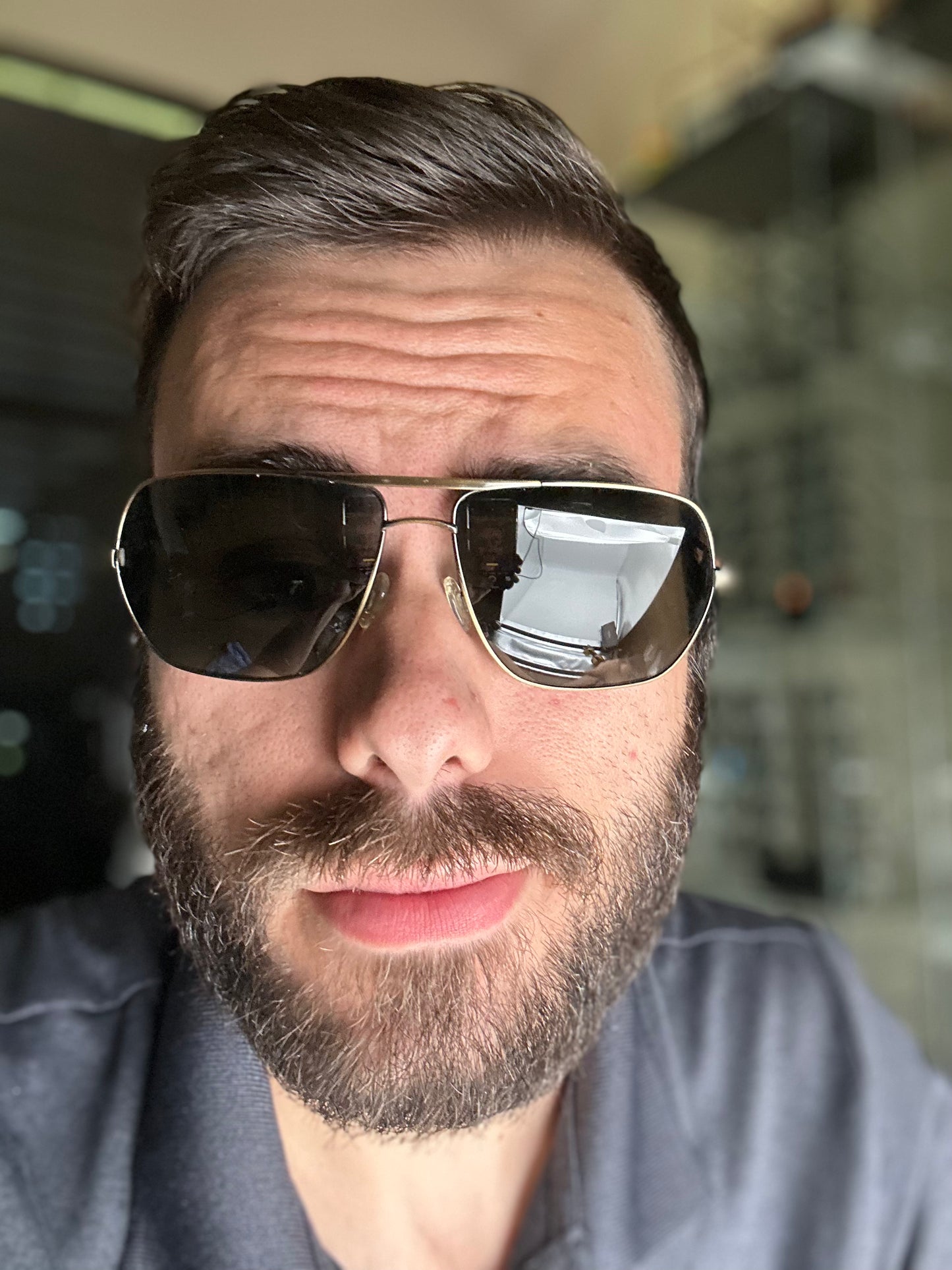 Oliver Peoples OV 1112S Kelton T62 5140/p1 62mm Antique Gold PREOWNED