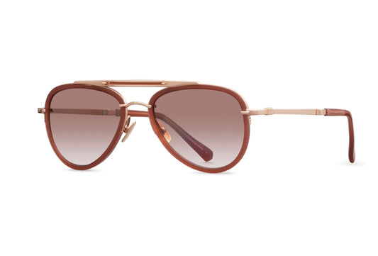 Mr Leight Doheny SL 18K Rose Gold Rosewood Sunset Retail $795