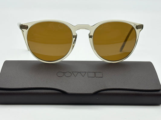 Oliver Peoples O'Malley 48mm NYC The Row OV5183SM 155453 Gray Brown Sunglasses Preowned
