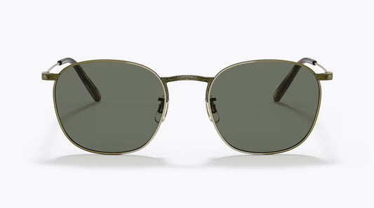 Oliver Peoples Goldsen Sun OV 1282 ST Antique Gold G15 52mm NEW