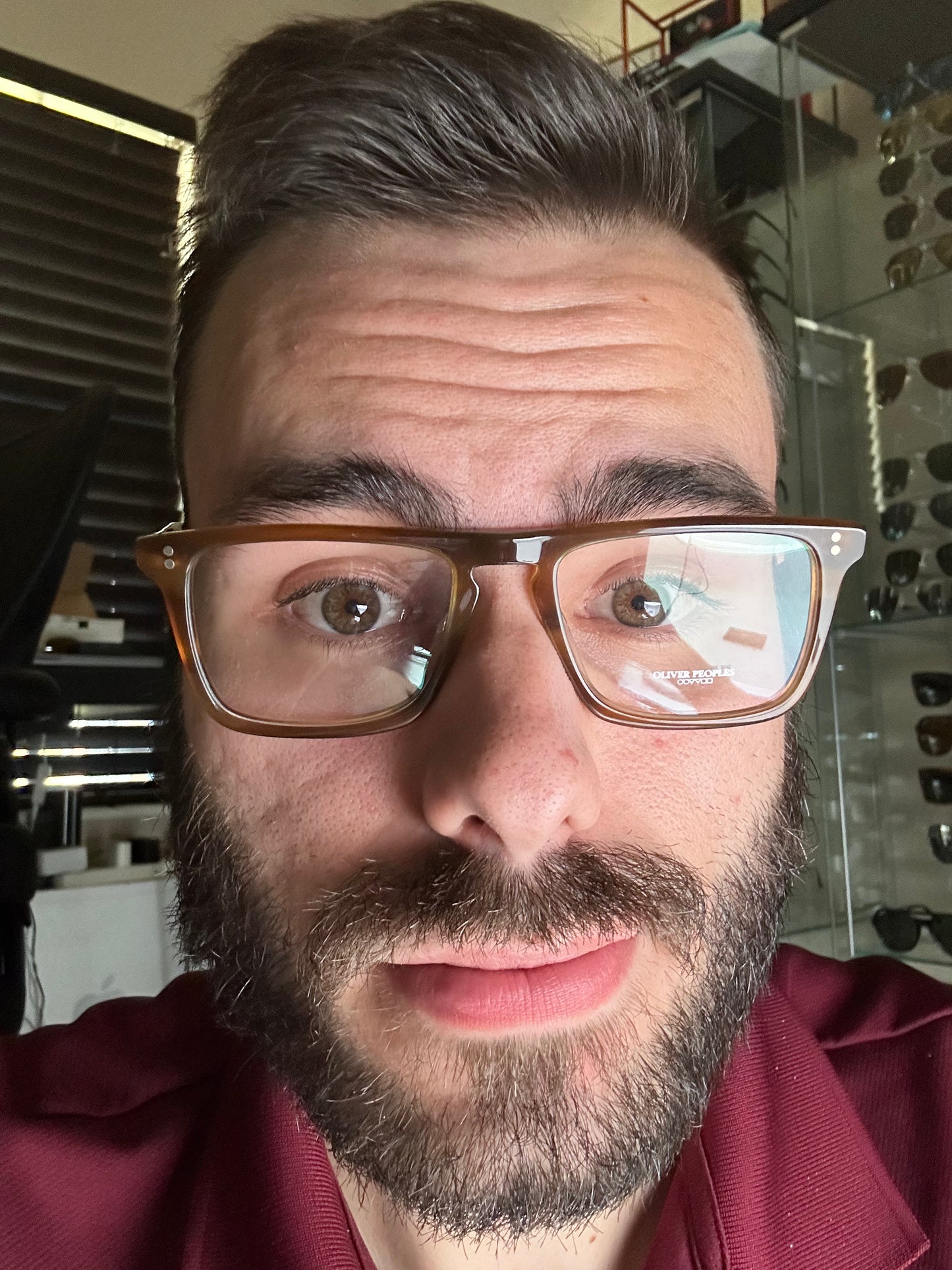 Oliver Peoples Bernardo R 51mm Raintree Demo Lens OV 5189 U Italy NEW Other