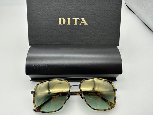 DITA AVOCET-TWO Aviator 58mm 21009-C-TKT-BLK NEW