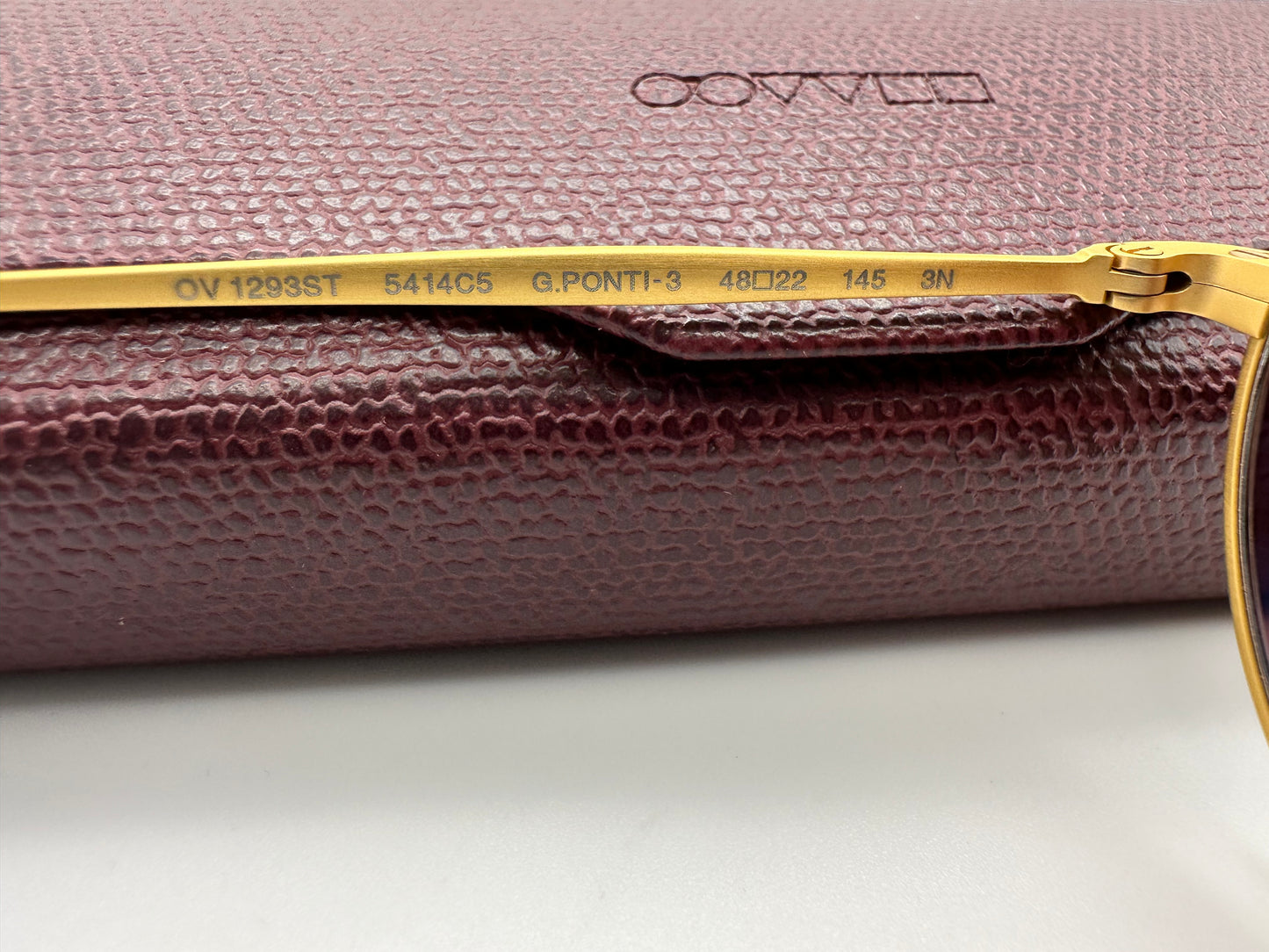 Oliver Peoples G. Ponti-3 OV 1293 5414C5 48mm Round Titanium Japan