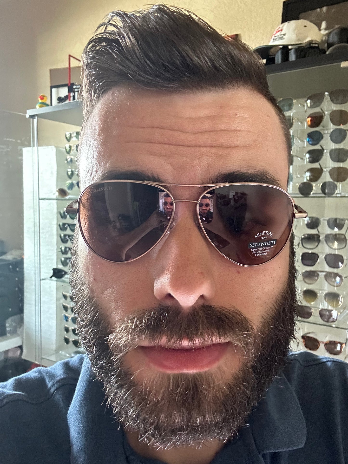 Serengeti Carrara 56mm Satin Rose Gold Polarized Drivers Gradient Mineral Glass Made In Italy