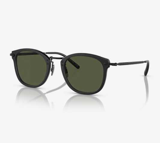 Oliver Peoples OP 506 49mm OV 5350S Semi-Matte Black Green