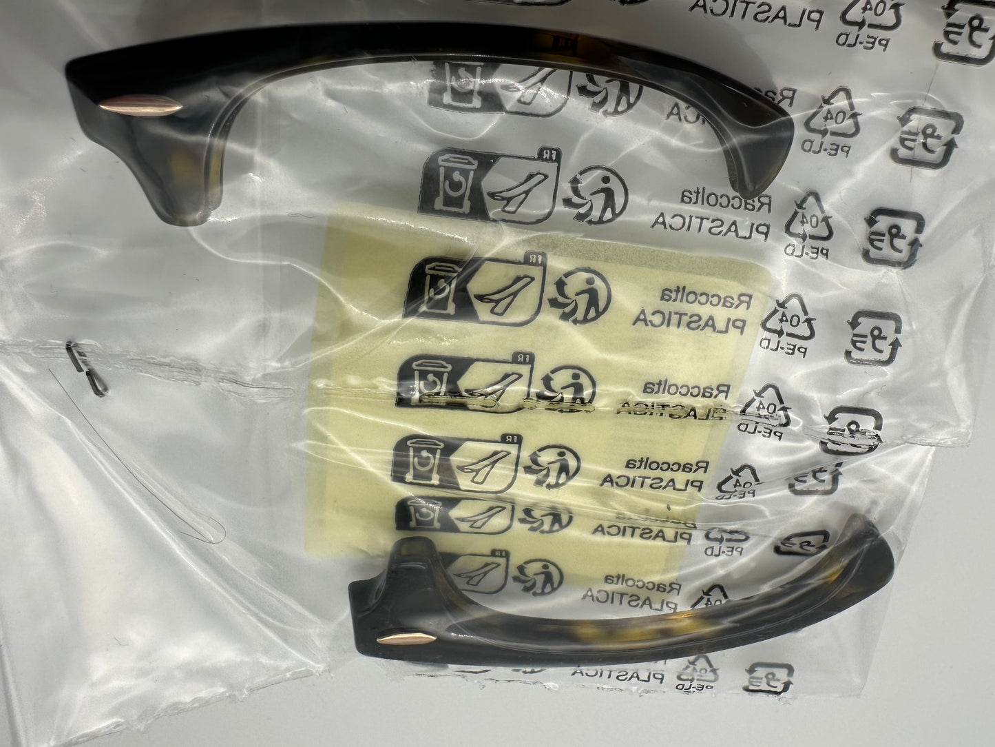 Genuine Ray Ban RB3016 Clubmaster Replacement Tortoise Front Browbars 51mm Authentic NEW