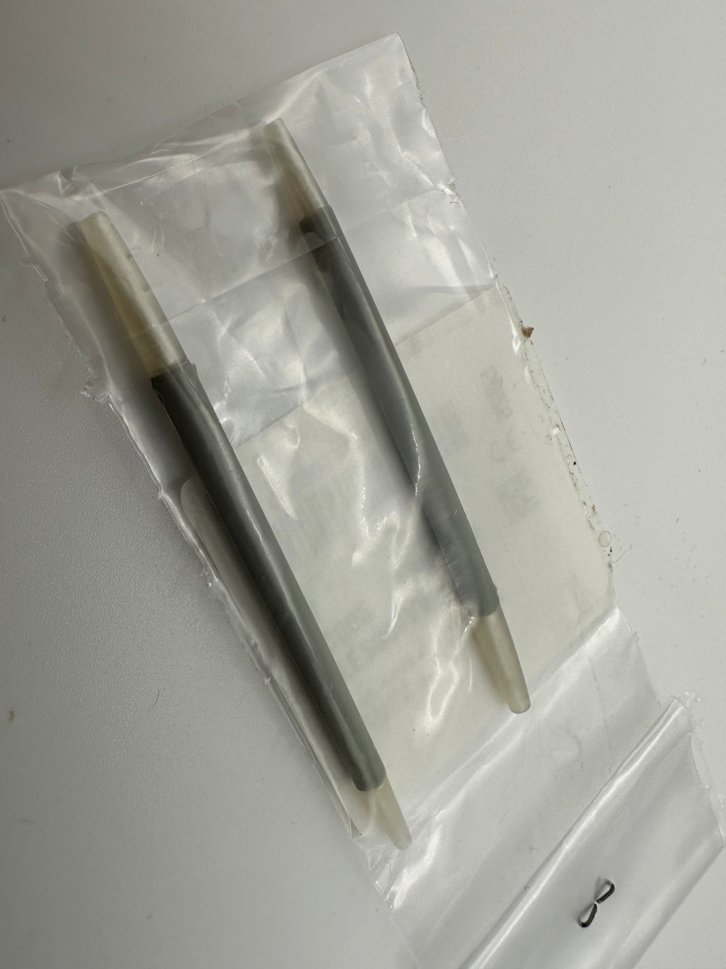 Oliver Peoples Victory Clifton Benedict Replacement Temple Tips Silver Gray