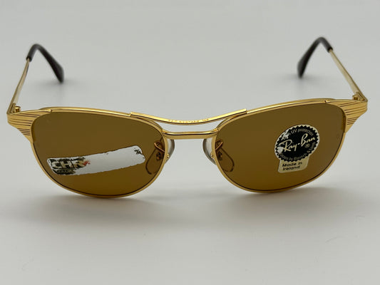 Ray Ban B&L USA Vintage Signet Chromax Gold Frames Rare