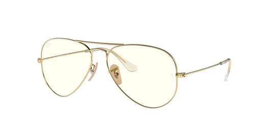 Ray-Ban Aviator Clear to Gray Evolve 58mm Photochromatic