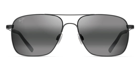 Maui Jim Haleiwa 56mm 328-02D Gunmetal Neutral Grey Polarized Sunglasses