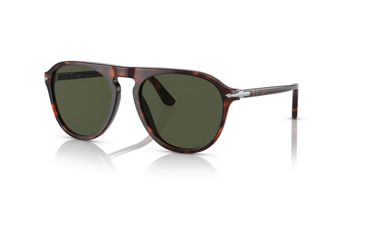 Persol PO 3302S 55mm 24/31 55-19 Havana Green Made In Italy