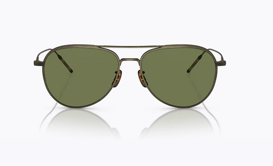 Oliver Peoples TK-3 OV 1276 ST 56mm Antique Gold G-15 528452 Sunglasses