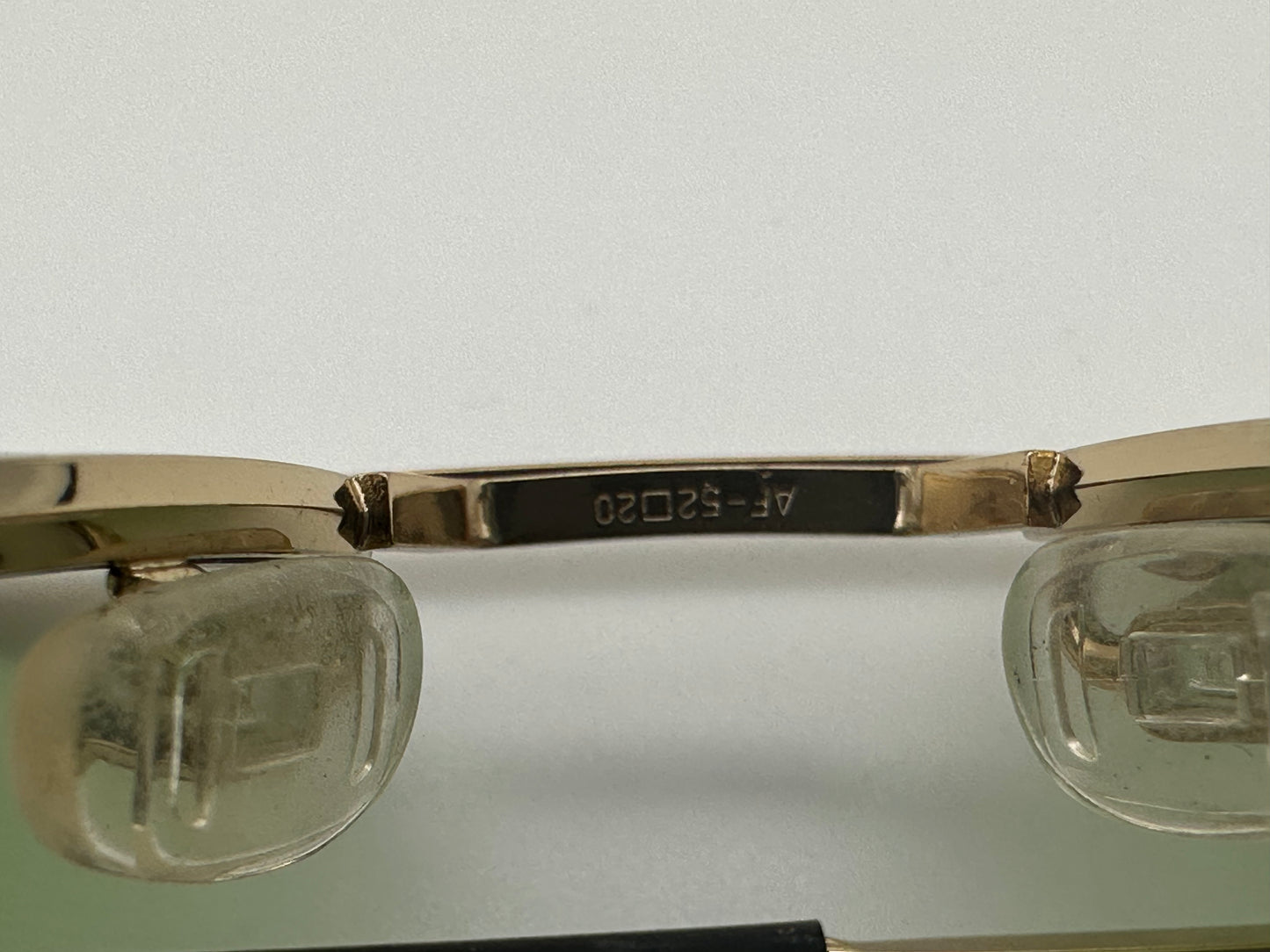 Randolph Aviator 52mm with Green Glass Lenses and Cable Tempes