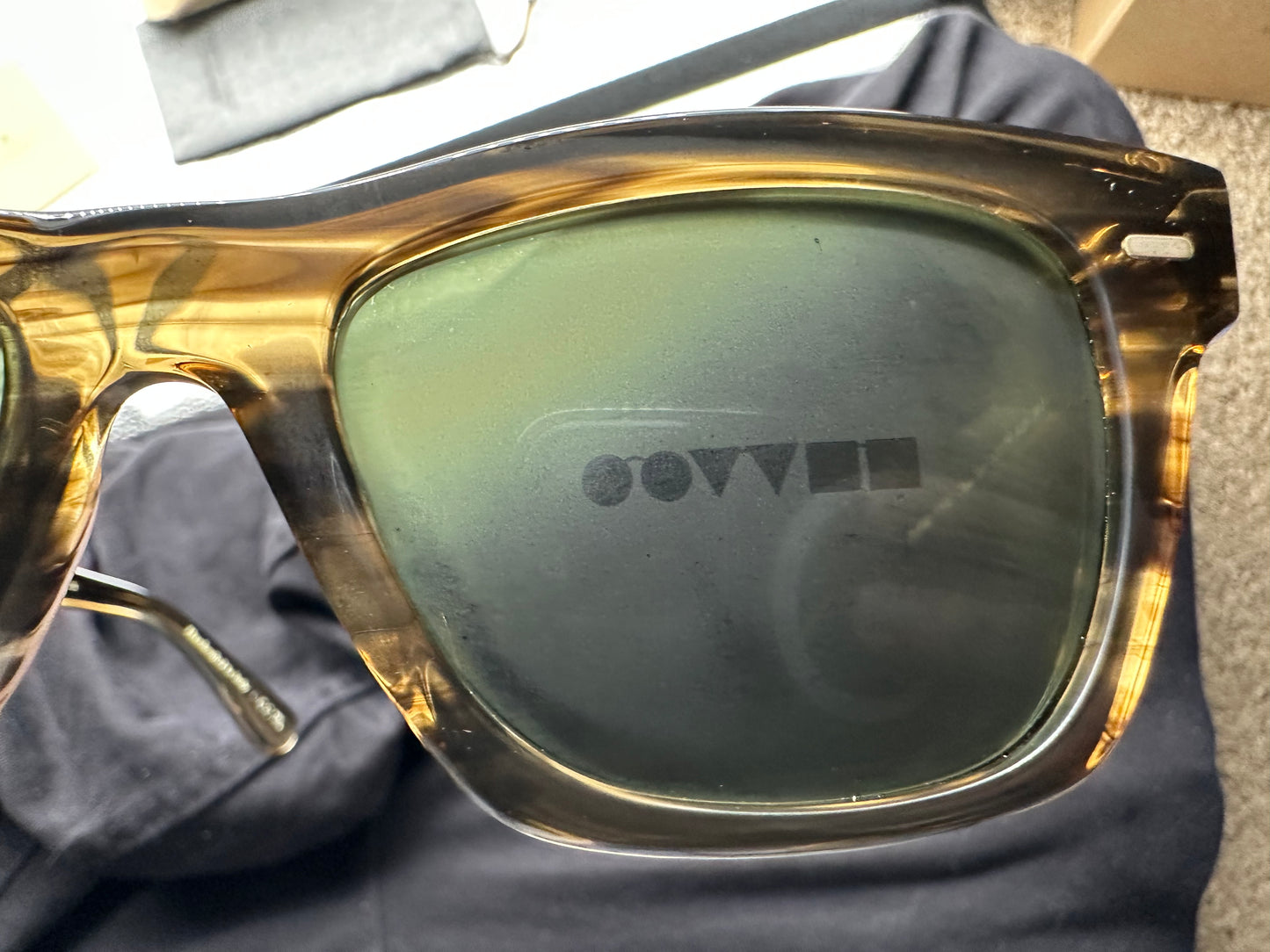 Oliver Peoples Oliver Sun Exclusive Brunello Cucinelli 51mm Olive Smoke G15 OV5393su 171952 New