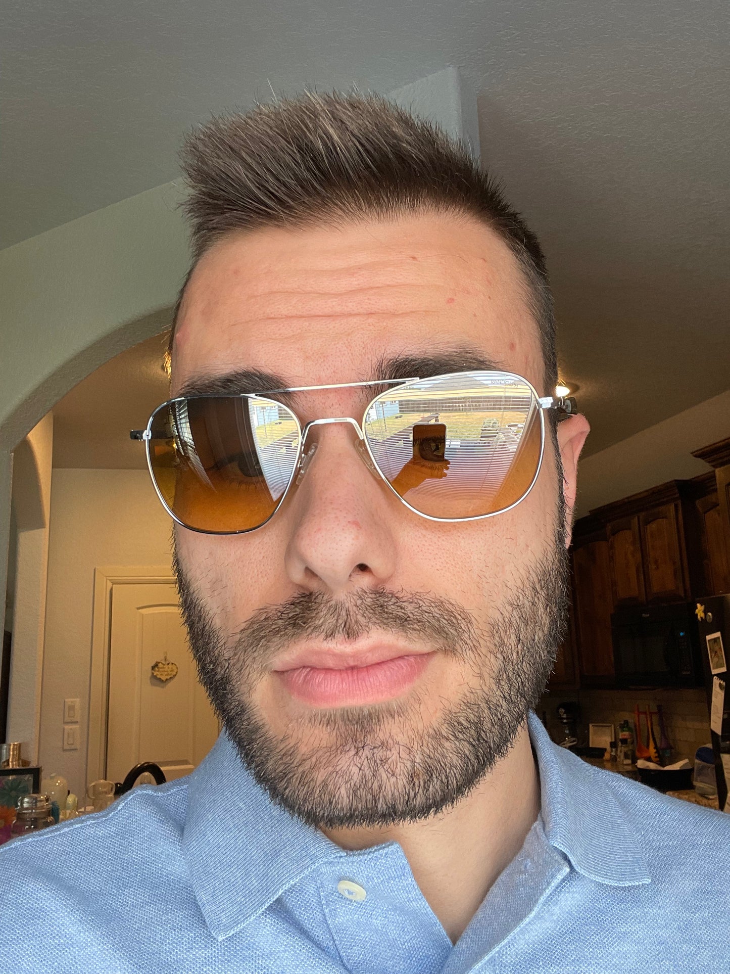 Randolph Engineering Aviator 55mm Bright Chrome Bayonet Nylon Citron Metallic