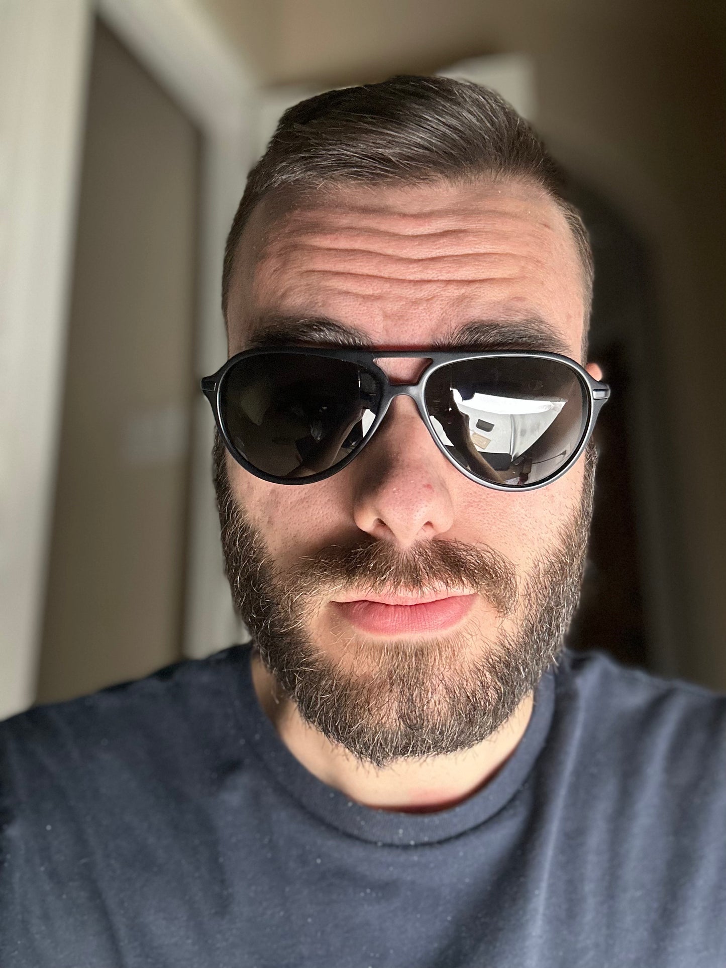 Oliver Peoples Brandon 60mm 1465P2 OV5340SU Polarized Sunglasses Used