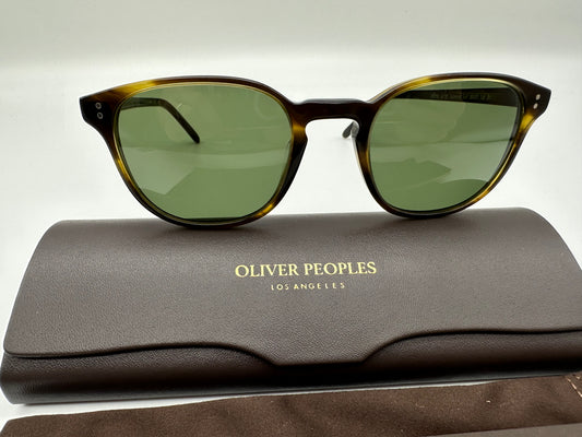 Oliver Peoples FAIRMONT SUN OV5219S 167752 Bark/G-15 Green 49mm Sunglasses