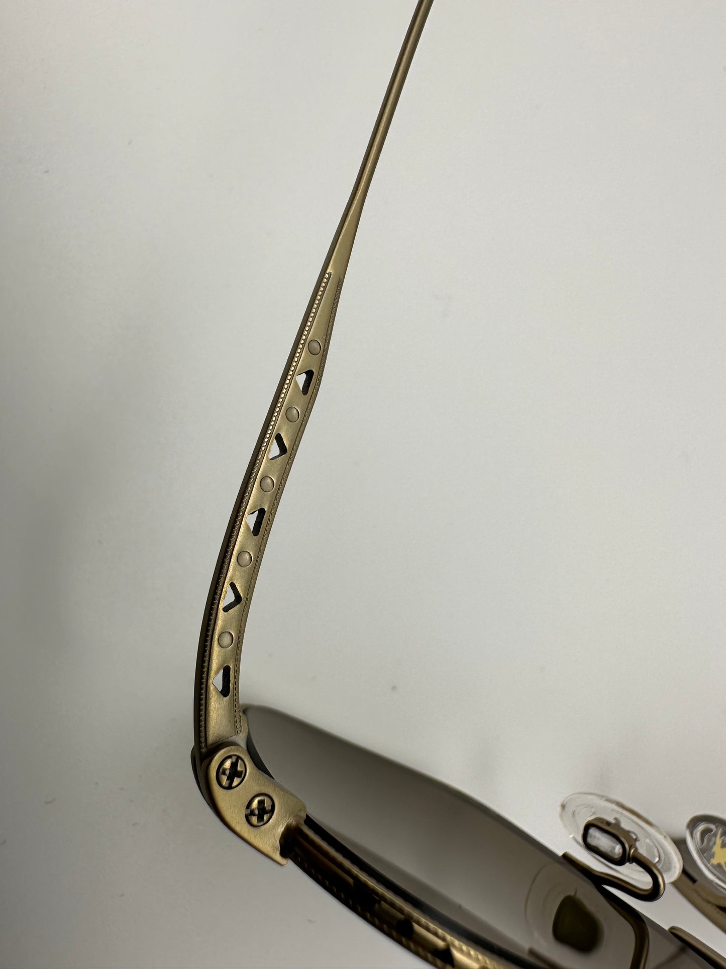 Maui Jim PUKA Gold Matte Bronze Ornate 48mm POLARIZED Bronze Sunglass H556-16 $399 MSRP