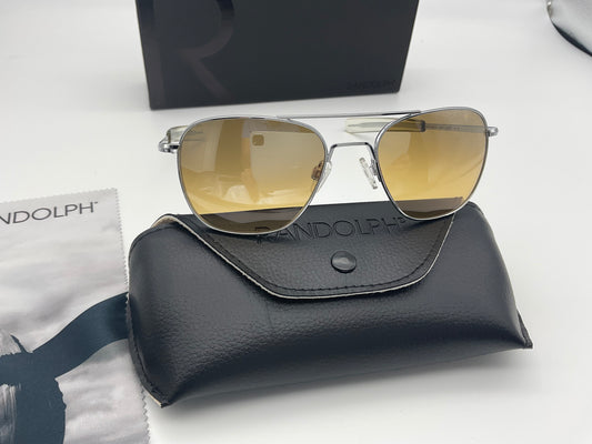 Randolph Engineering Aviator 55mm Bright Chrome Bayonet Nylon Citron Metallic