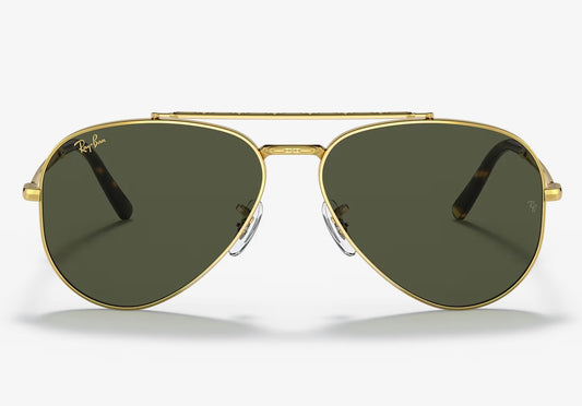 Ray-Ban New Aviator RB 3625 9196/31 58mm Gold Frame G15 Lens