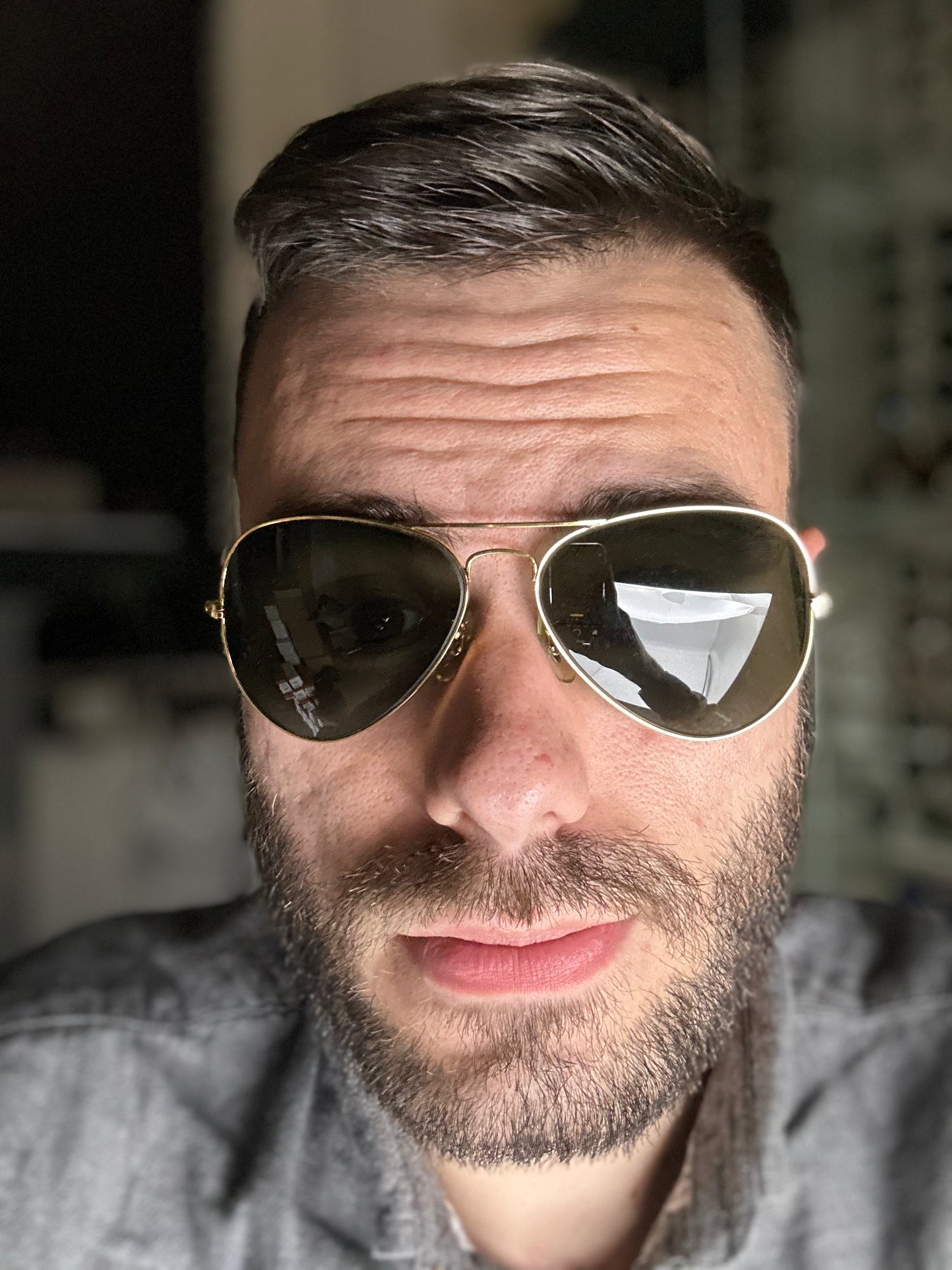 Ray-Ban Aviator G 15 Vantage B&L 1970s Preowned