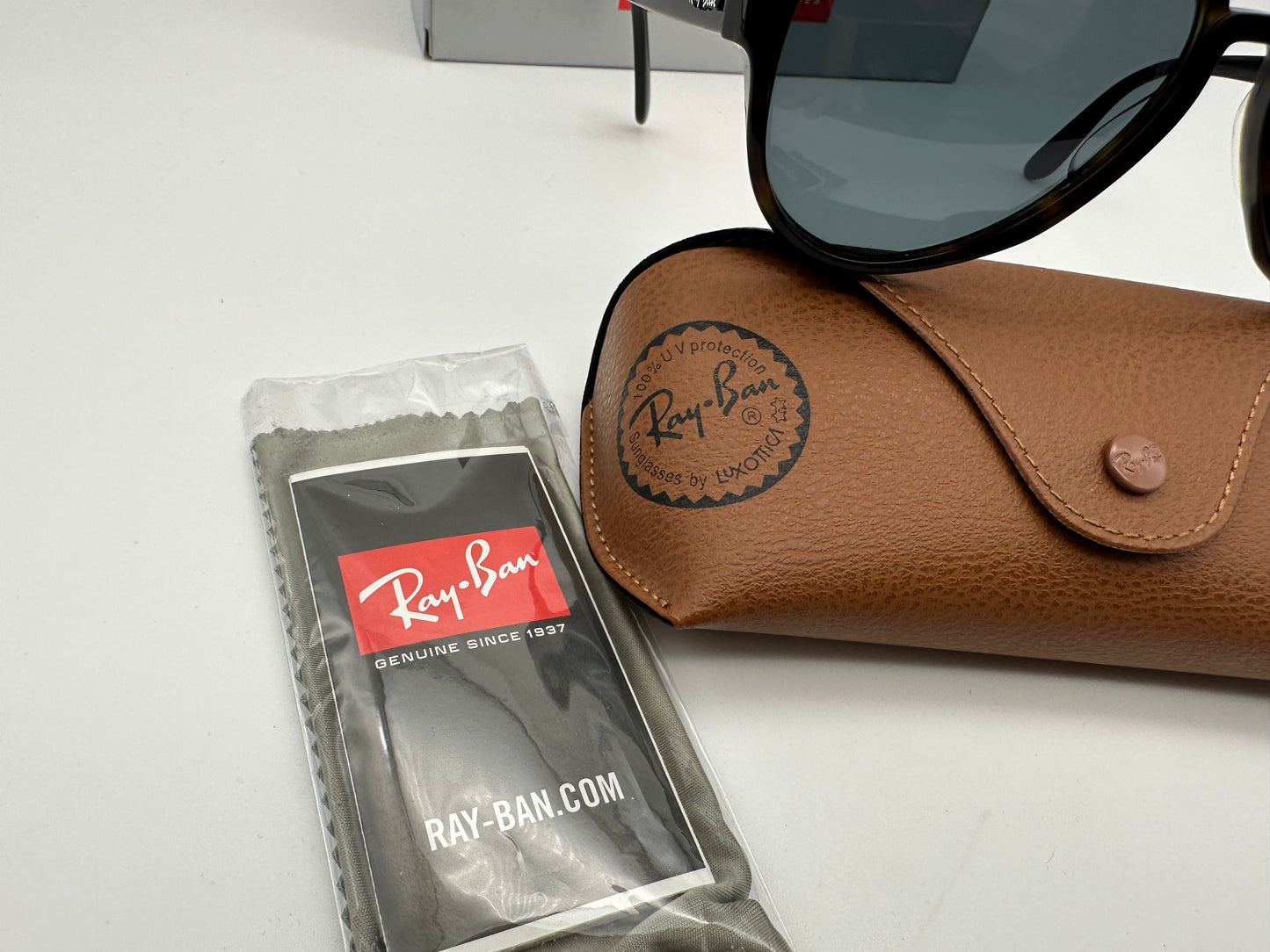 Ray-Ban Vagabond 902/R5 58mm 3N Aviator Blue/Gray Havana