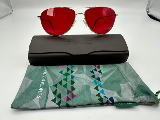 Oliver Peoples BENEDICT 59mm 523 Fight Club Brad Pitt CUSTOM Preowned