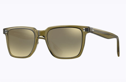 OLIVER PEOPLES LACHMAN SUN Dusty Olive / Grey Goldstone Sunglasses 50mm NEW