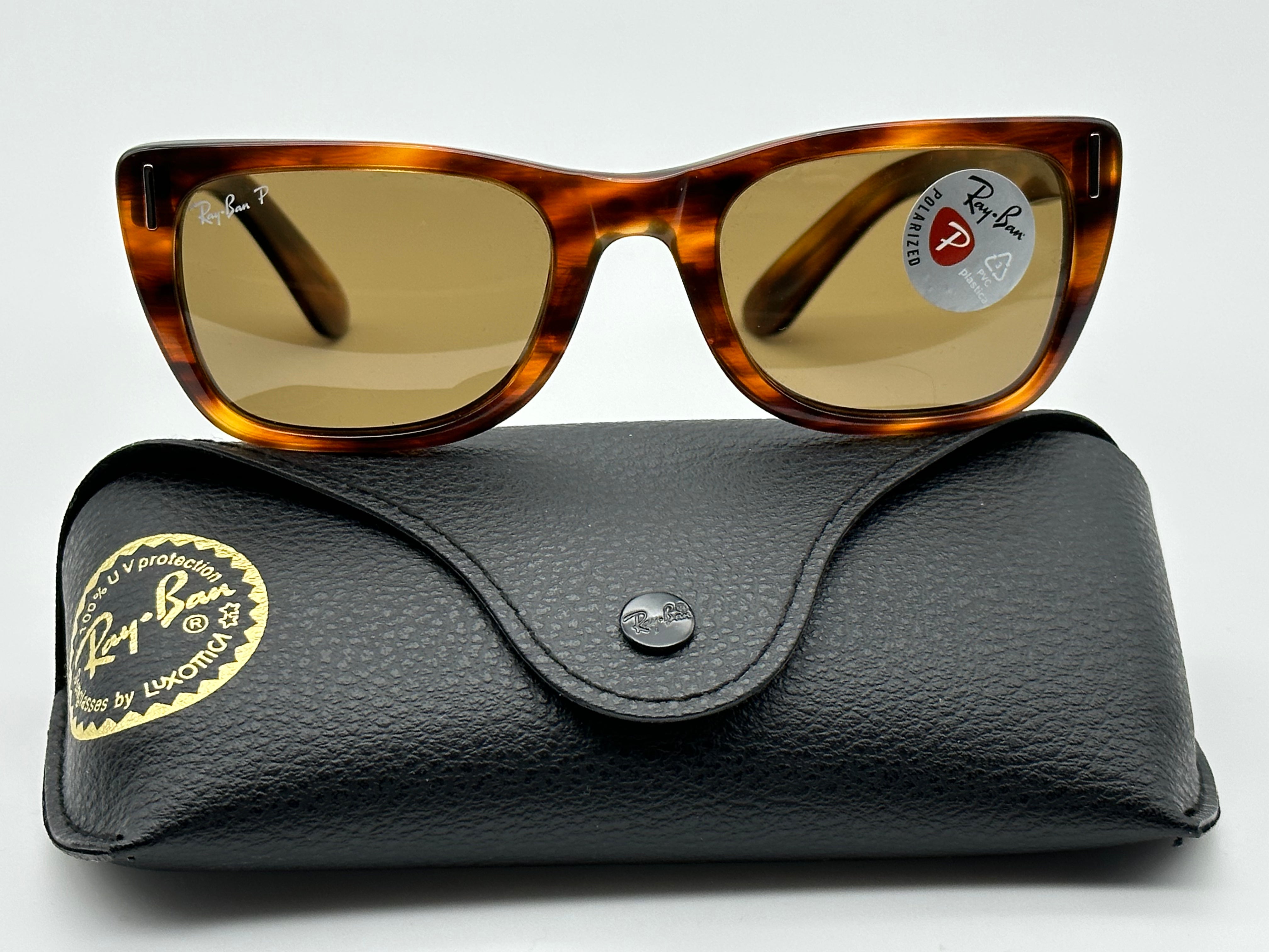 Ray Ban Caribbean 52mm 954 57 Polarized B15 Open Box Shade Review Store