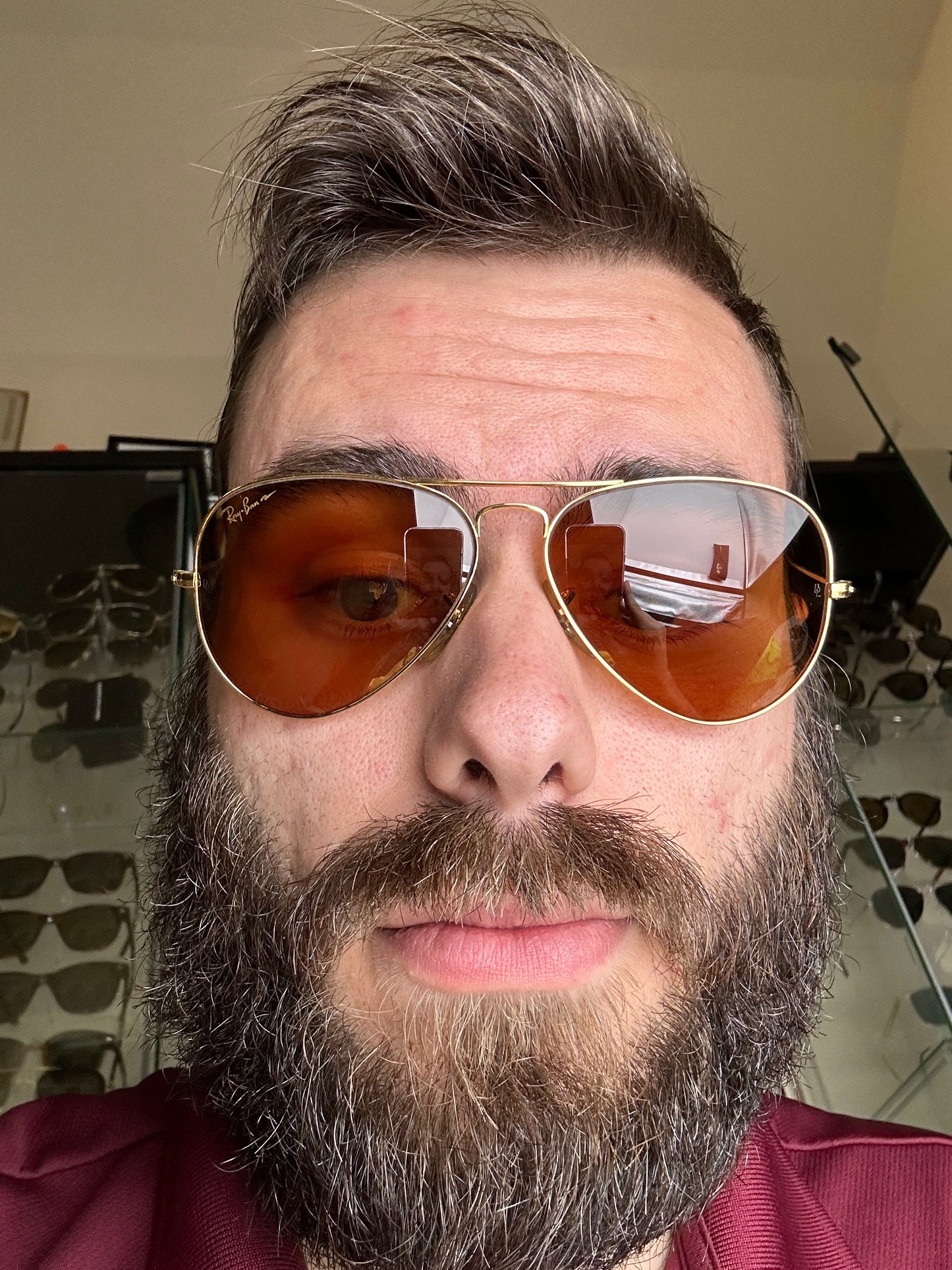 RAY BAN B&L W1661 NTAS 58MM CHROMAX DRIVING SERIES LENS AVIATOR VINTAGE SUNGLASSES W/CASE