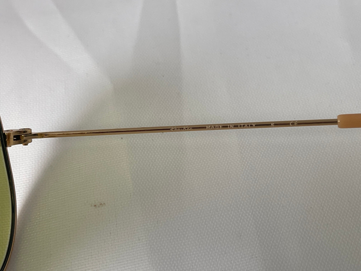 Ray Ban Aviator Evolve RB 3025 9064/4C Gold/Green Photochromic 58mm Authentic new with tags