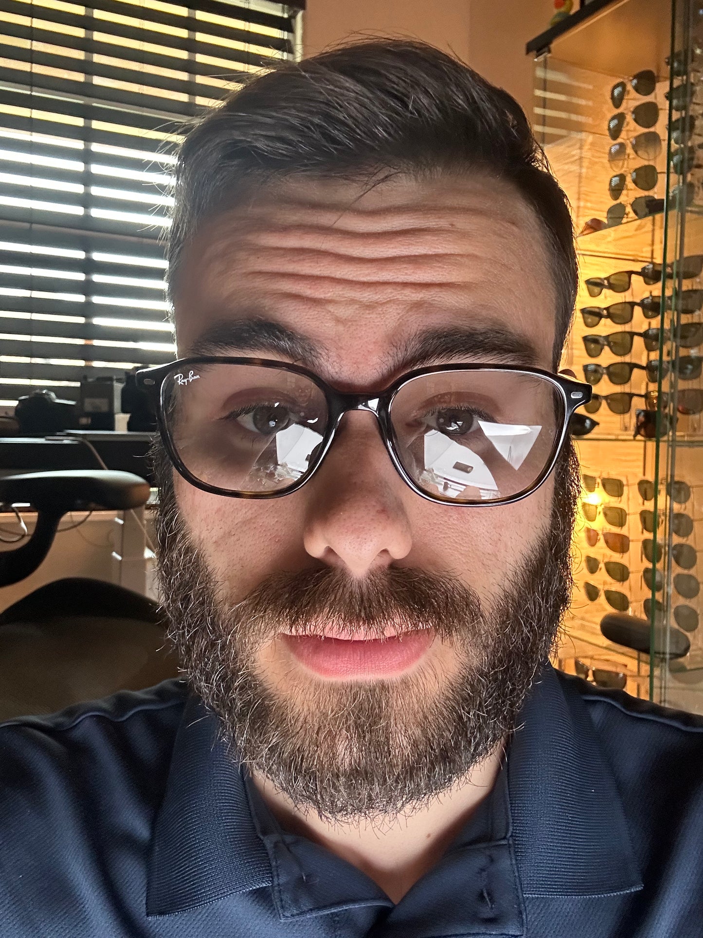 Ray Ban LEONARD Transions RB 2193 902/GH 53mm Polished Havana NEW