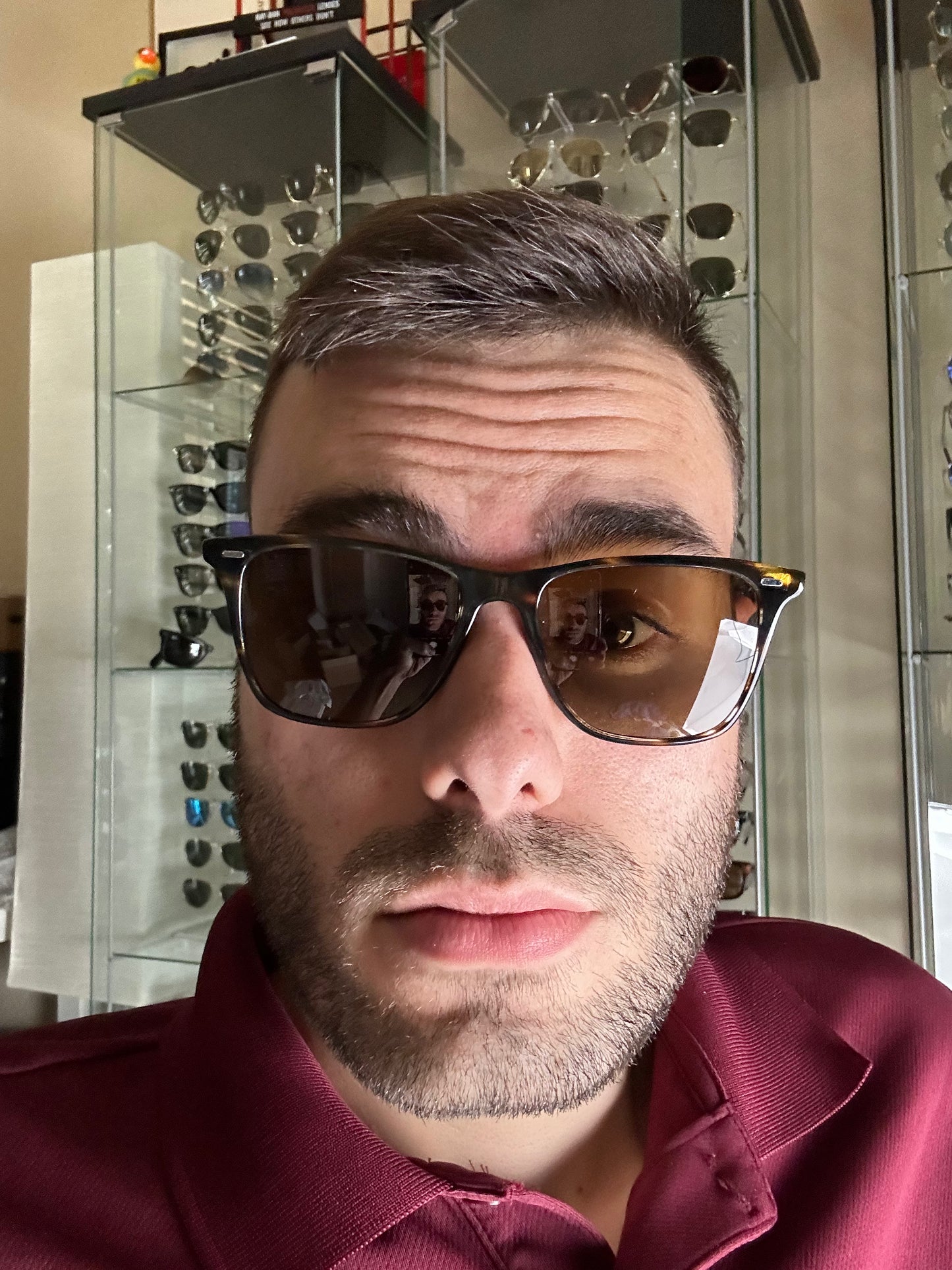 Oliver Peoples Ollis Sun 54mm OV 5437SU Cocobolo/True Brown Polarized 1003/57 made in Italy Sunglasses NEW