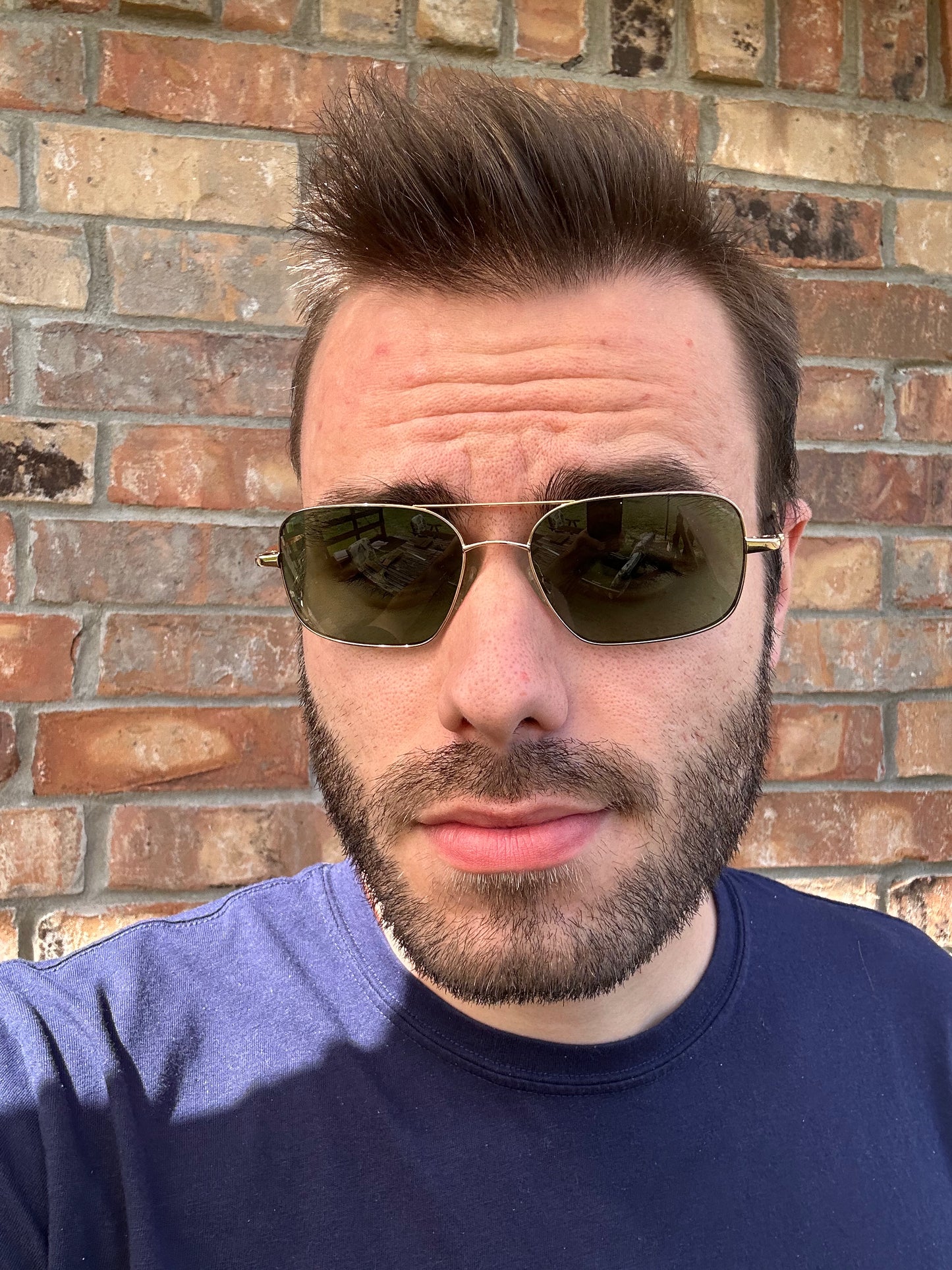 LENS ONLY Oliver Peoples Victory 55 Green VFX Polarized