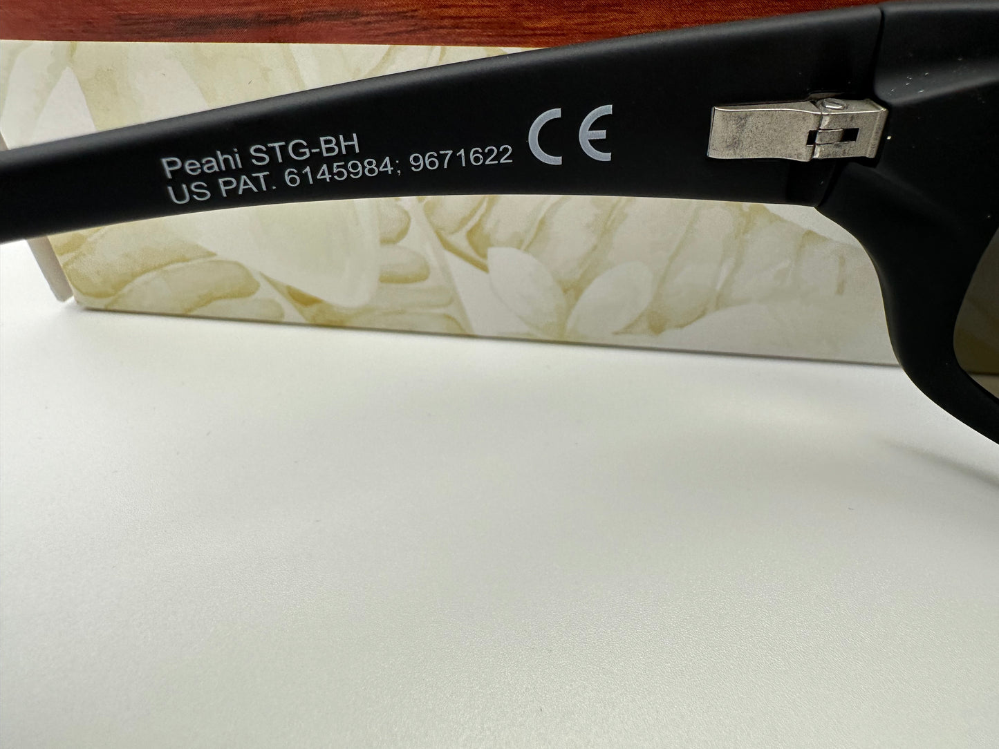 Men's Maui Jim Peahi BLUE Hawaii 65mm STG-BH MJ 202-2M-SGH Polarized Sunglasses