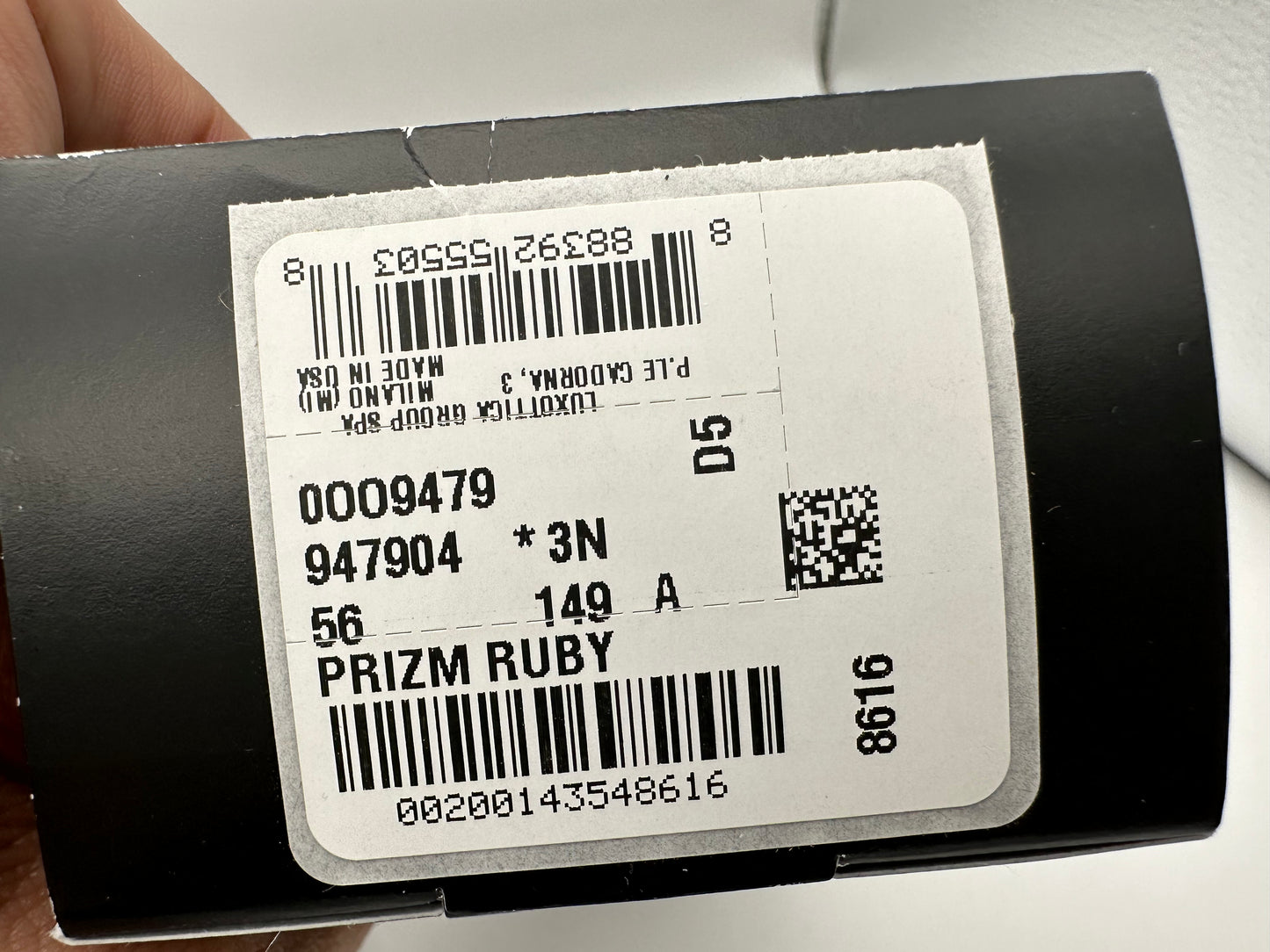 Oakley Manorburn 9479-04 Black Ink / Prizm Ruby Sunglasses