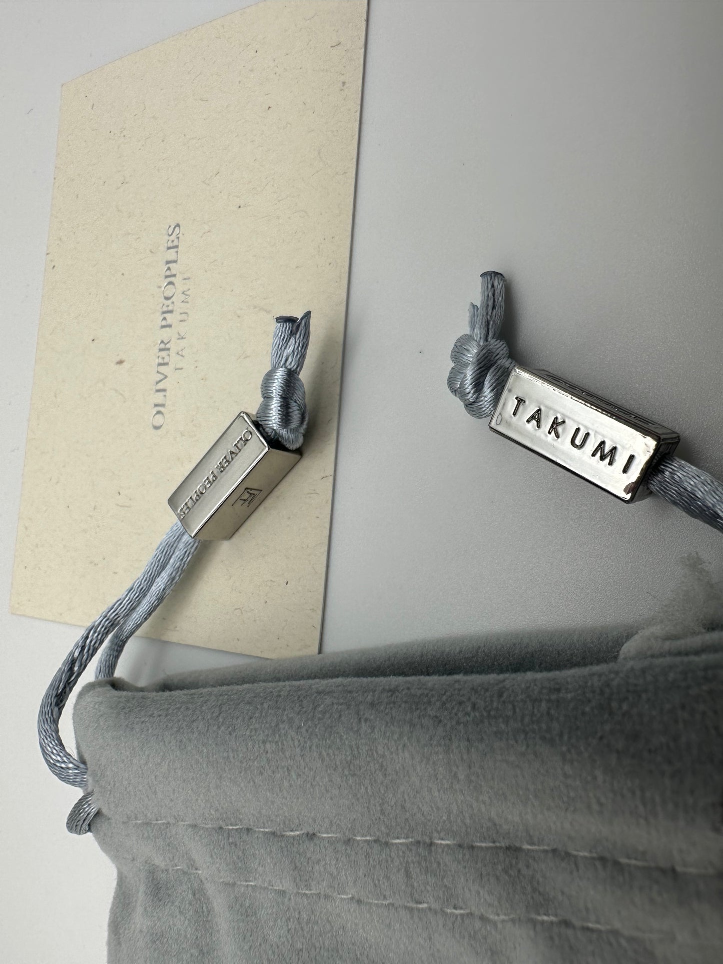 Oliver Peoples TK-3 OV1276ST Brushed Gold/Yellow 53mm Titanium Japan Sunglasses $625 MSRP!