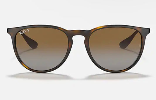 Ray Ban ERIKA 54mm Light Havana POLARIZED Brown Gradient Sunglass RB4171 710/T5 NEW